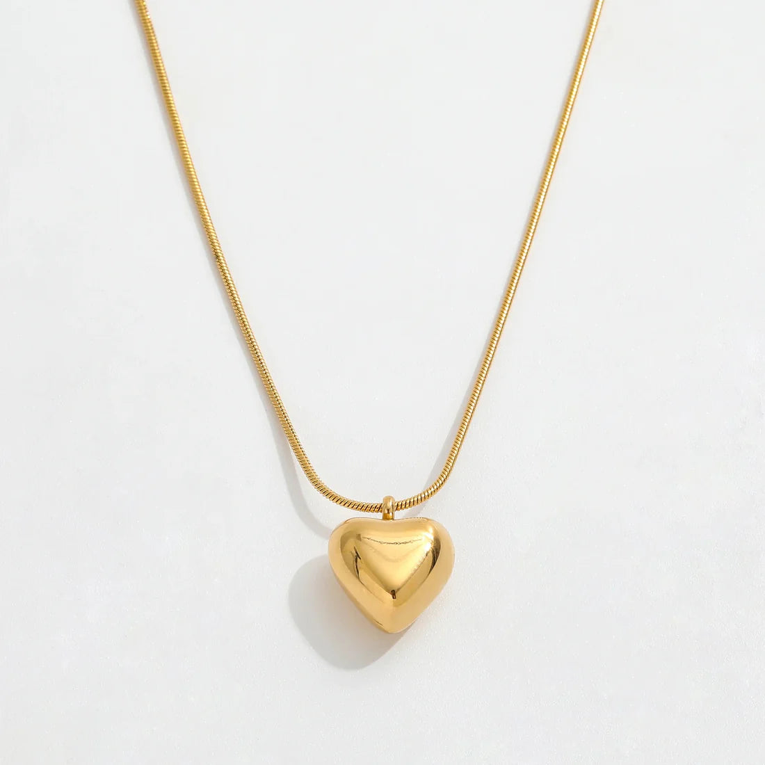 Solid Heart Necklace