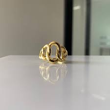 Elegant stainless steel ring