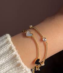 Regalia Heart shape Layer Bracelet