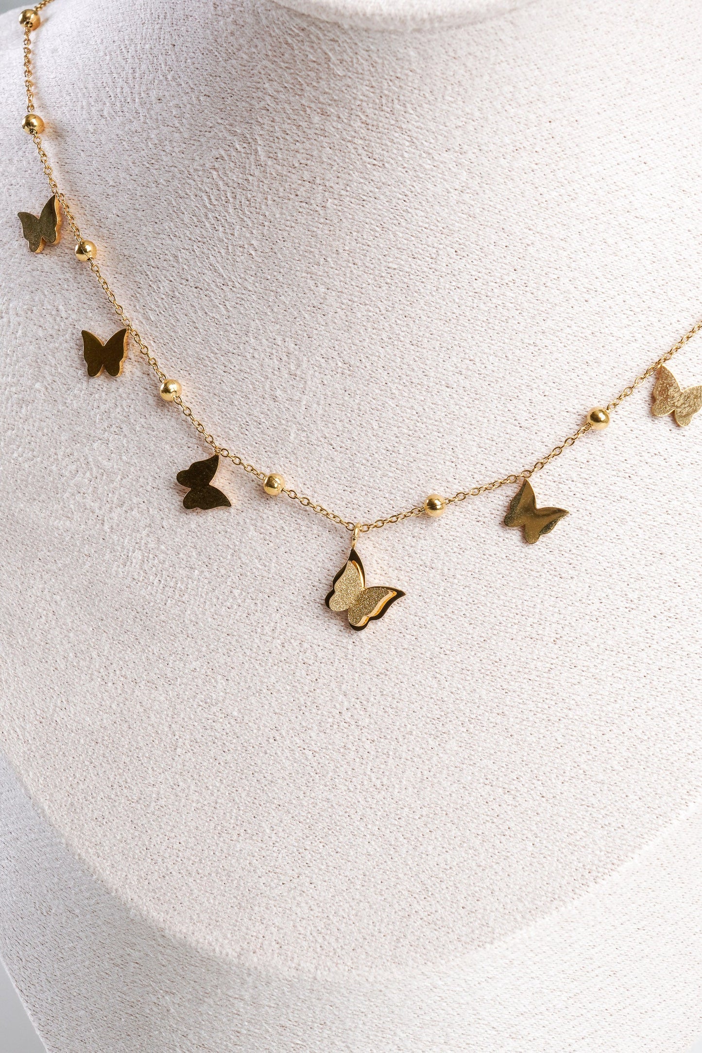 Gold Butterfly Necklace
