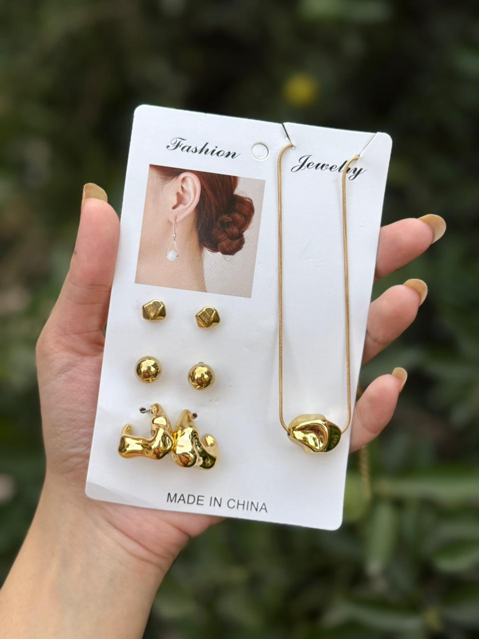 Stone style Necklace set