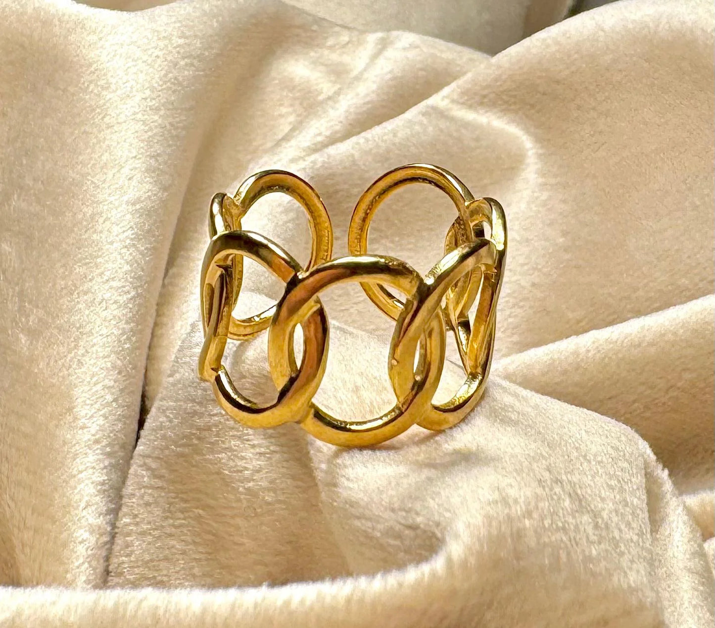 Gold plated Ring