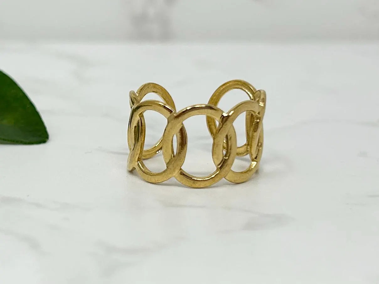 Gold plated Ring